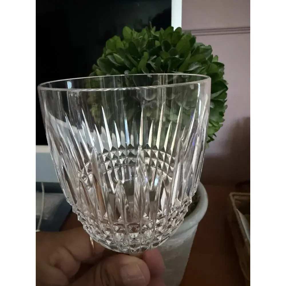 Vintage Waterford Lismore Diamond Lead Crystal White Wine Glass